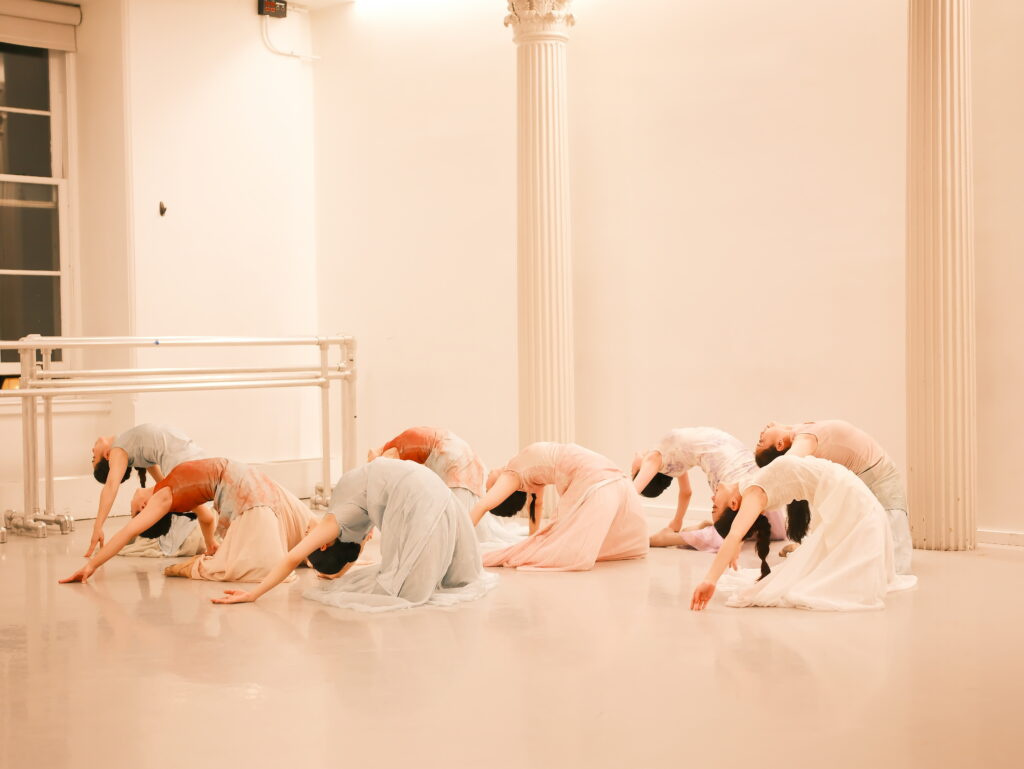 Her Letters in rehearsal at Art House Productions